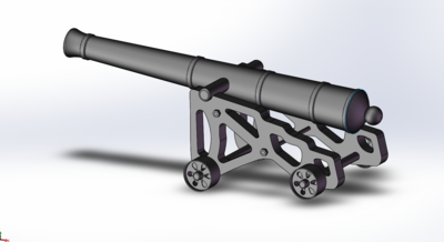 大炮模型